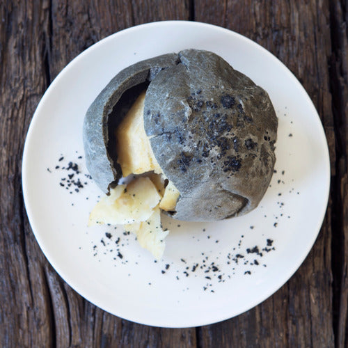 CELERY ROOT IN LAVA CRUST