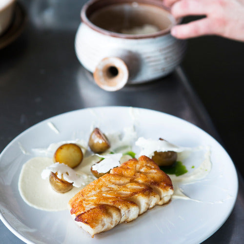 COD WITH CAULIFLOWERS