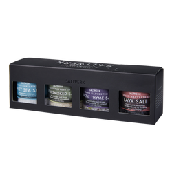 Pure, Birch, Arctic & Lava Giftbox - Sustainable Sea Salt from Iceland