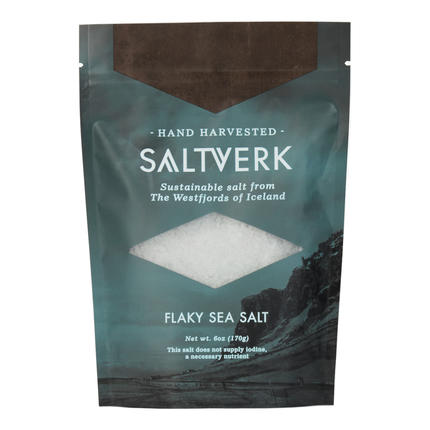 FLAKY SEA SALT POUCH - Sustainable Sea Salt from Iceland