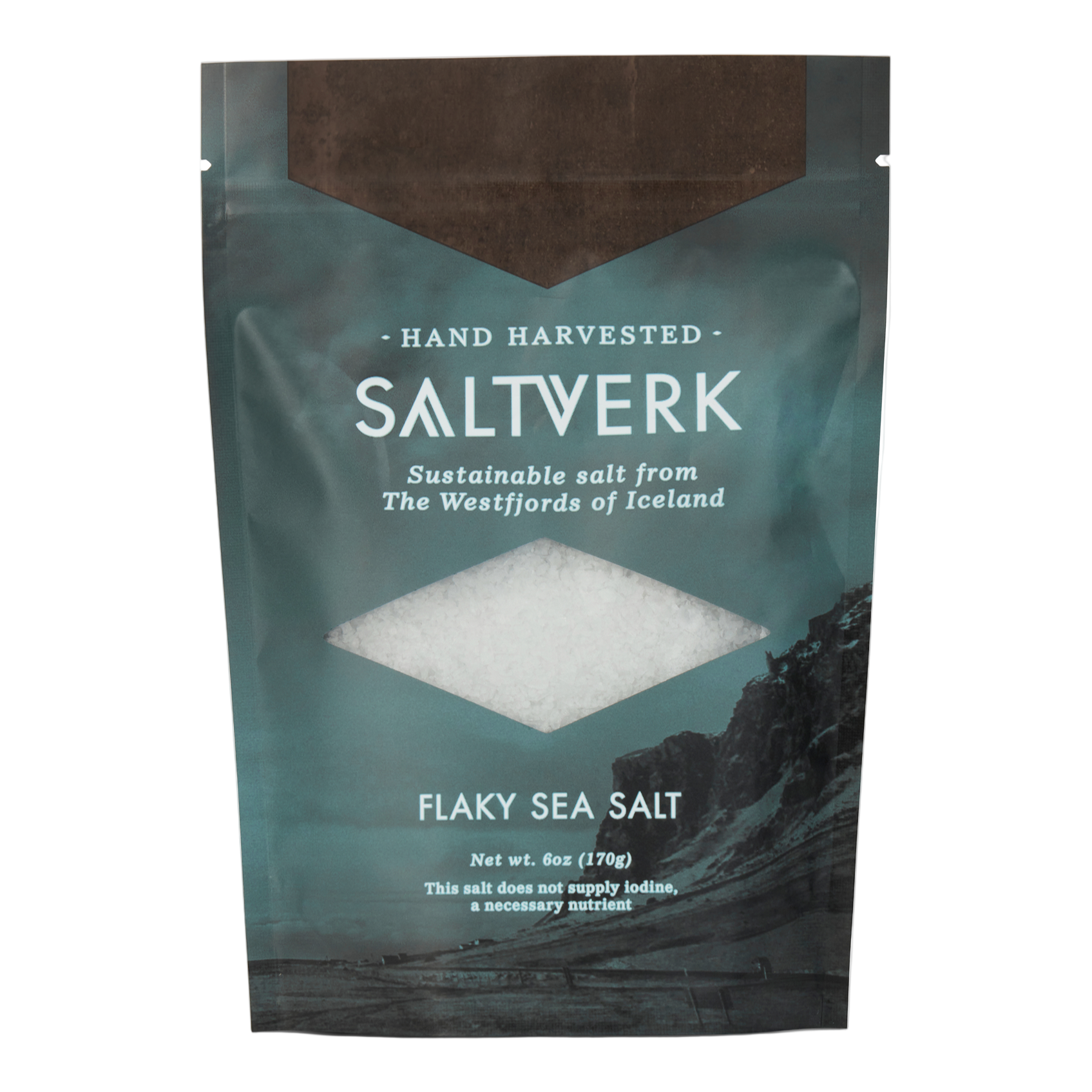 FLAKY SEA SALT POUCH - Sustainable Sea Salt from Iceland