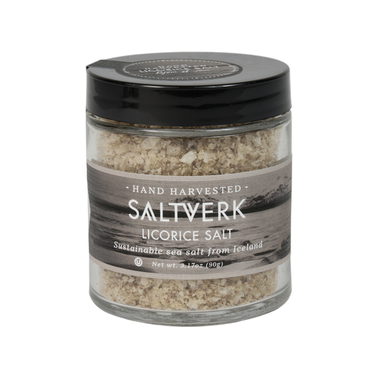 Licorice Salt - Sustainable Sea Salt from Iceland