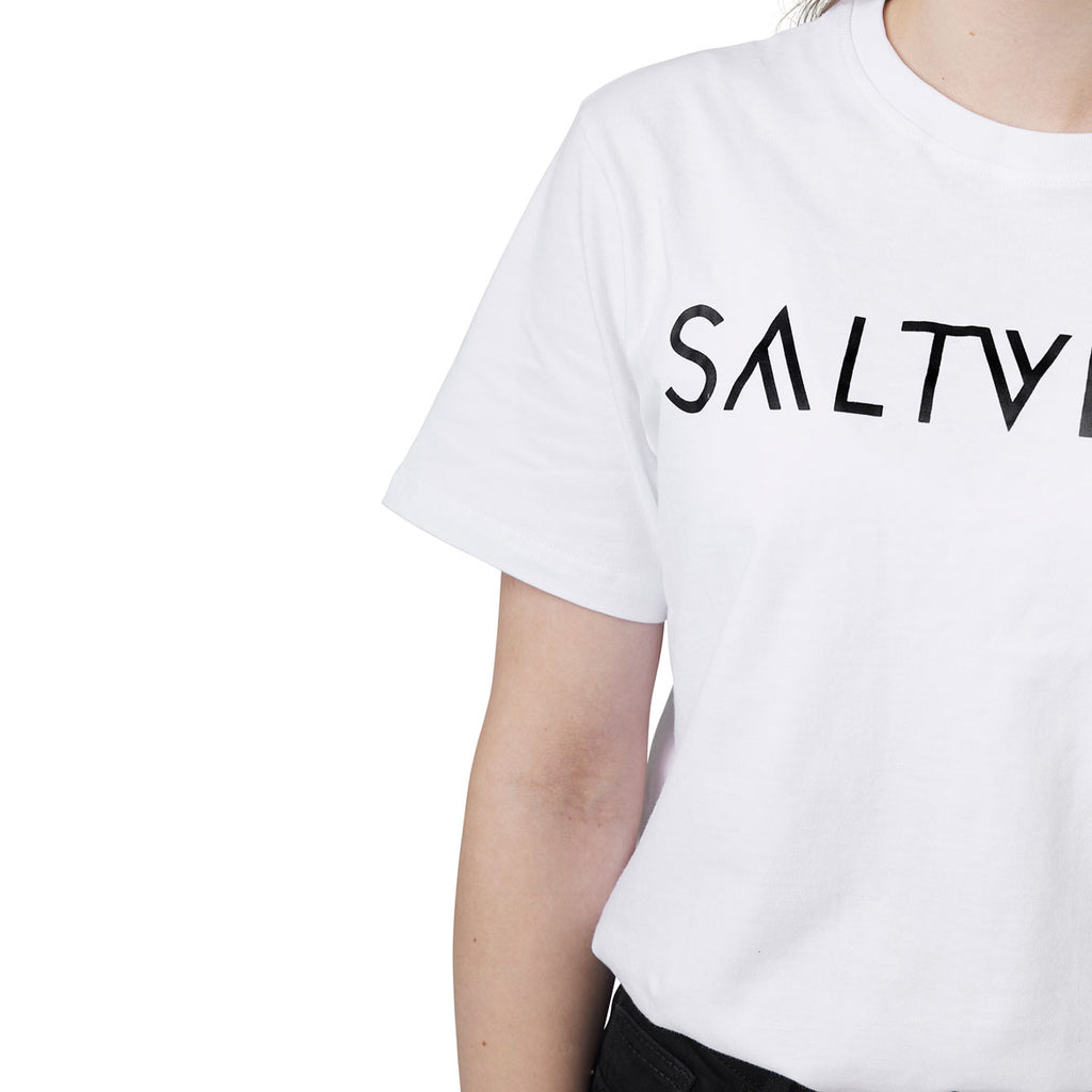 SALTVERK T-Shirt- White - Sustainable Sea Salt from Iceland