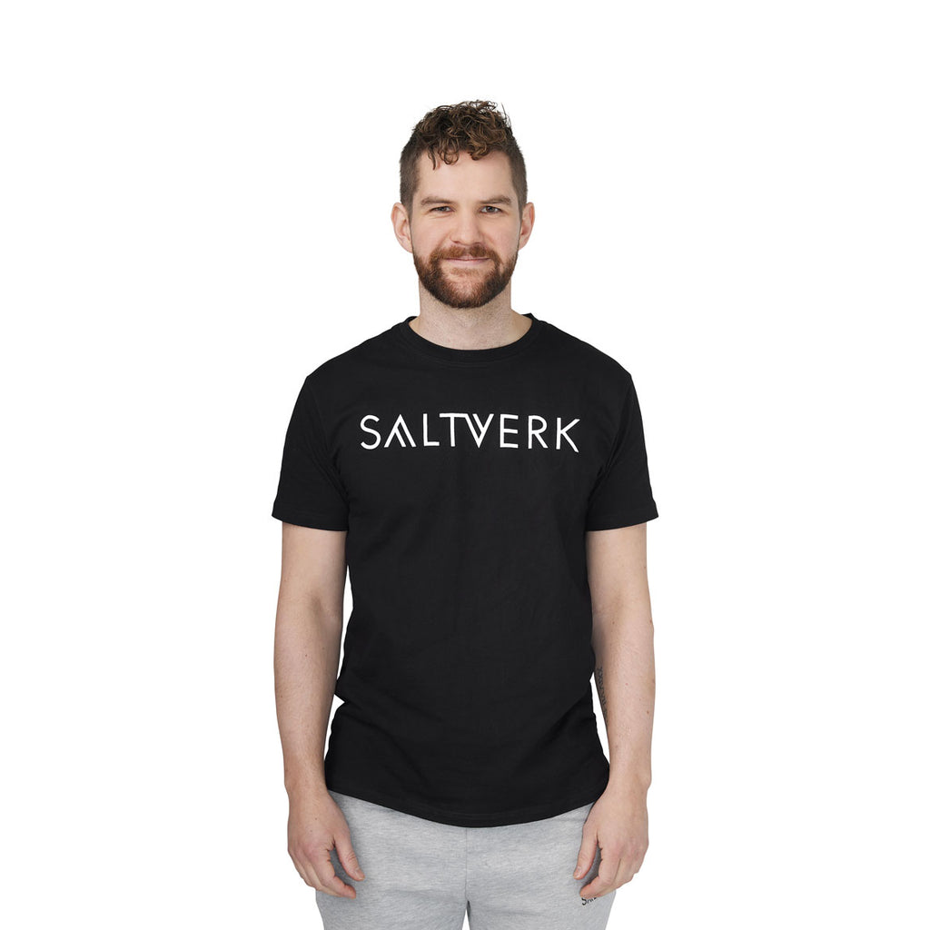 SALTVERK T-shirt - Black - Sustainable Sea Salt from Iceland