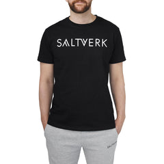 SALTVERK T-shirt - Black - Sustainable Sea Salt from Iceland