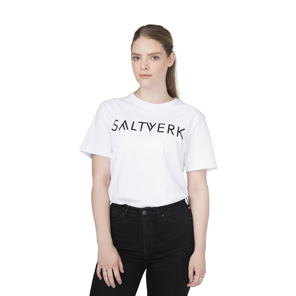 SALTVERK T-Shirt- White - Sustainable Sea Salt from Iceland